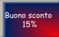 sconto 15 %
